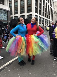 Academy Directors Laura & Carly at Londons New Years Day 2020 Parade