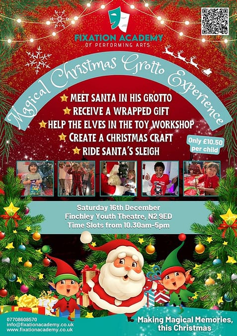 Magical Christams Grotto Experience Poster