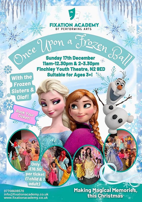 Once Upon a Frozen Ball Poster